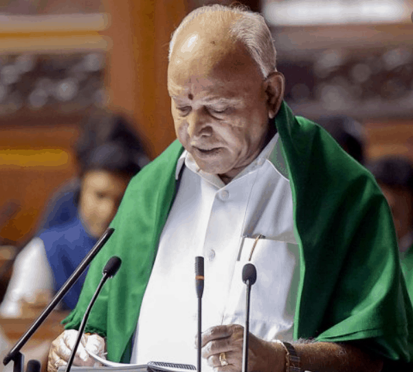 KARNATAKA CM B S YEDDYURAPPA 