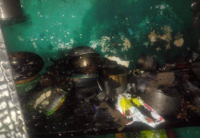 Fire Accident Saaksha TV