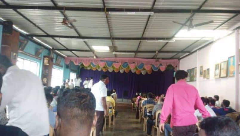 bjp activists  Saaksha TV