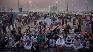 Farmer protest