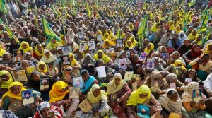 Marjala manthana farmers protest
