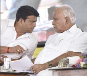 cm bsy mla harish pooja saakshatv