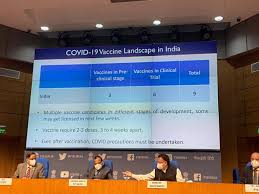 COVID-19 vaccines developed in India may get licensed next week