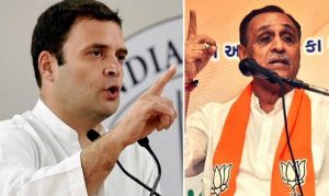 Differentiate coriander and fenugreek Rupani challenges Rahul Gandhi
