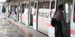 automatic driverless metro train