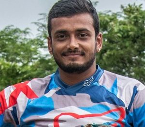 Bike racer Arvind