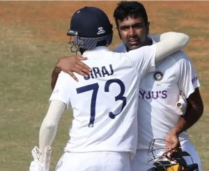 ashwin and mohammad siraj team india saakshatv