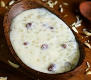 Saakshatv cooking recipes sabbakki kheer