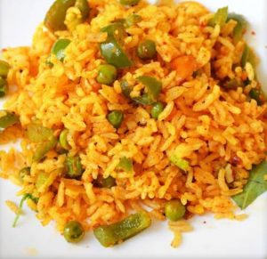 Saakshatv cooking recipes Capsicum vangibhath