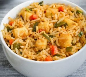Saakshatv cooking recipe Paneer fried rice