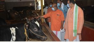 Udupi MLA meet Pramodh Madhwaraj