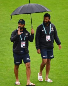 Southampton saakshatv wtc final rain rahane pujara