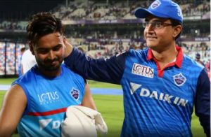 rishab pant saakshatv sourav ganguly