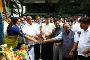 V. Somanna  saaksha tv