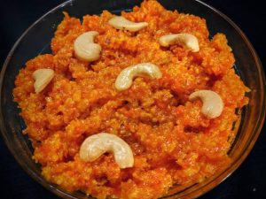 Saakshatv cooking recipe preparation of carrot halva