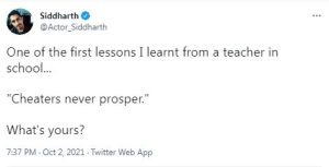 siddharth saaksha tv