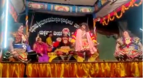 pushpa , shreevalli ,yakshagana ,  saakshatv , 