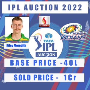 IPL 2022 Mega Auction Day 2 Sean Abbott is SOLD to SunRisers  Saaksha tv