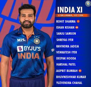 ind-vs-sl-1st-t20i-Sri Lanka opt to bowl saaksha tv