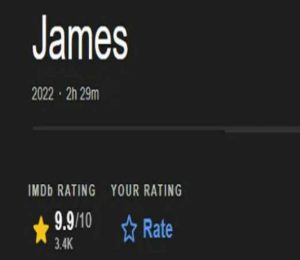 James Movie gets more ratings than The Kashmir Files in IMDb saaksha tv