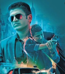 james-kannada film Free Non Veg meals for James movie audience saaksha tv