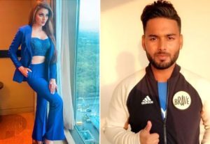 Rishabh Pant Urvashi Rautela love saaksha tv