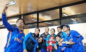 Indian women team heartwarming moment saaksha tv