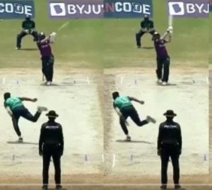 krishna-pandey-hit-six-sixes-over saaksha tv