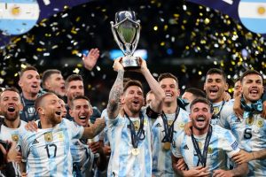 Messi's Argentina beats Italy win Finalissima  saaksha tv
