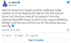 kl-rahul-emotional-tweet  saaksha tv