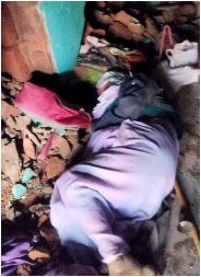 Mandya Grandmother died after house wall collapsed saaksha tv