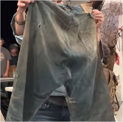 Oldest Denim sold at Live Auction 1880s Mine-Found Levis for $76,000