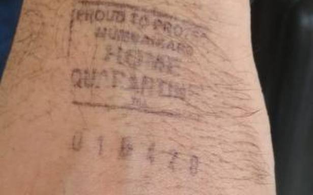 ಕ್ವಾರಂಟೈನ್ ಸೀಲ್ ಹಾಕುವುದರಲ್ಲಿ ಎಡವಟ್ಟು ಮಾಡುತ್ತಿದೆ ಆರೋಗ್ಯ ಇಲಾಖೆ…