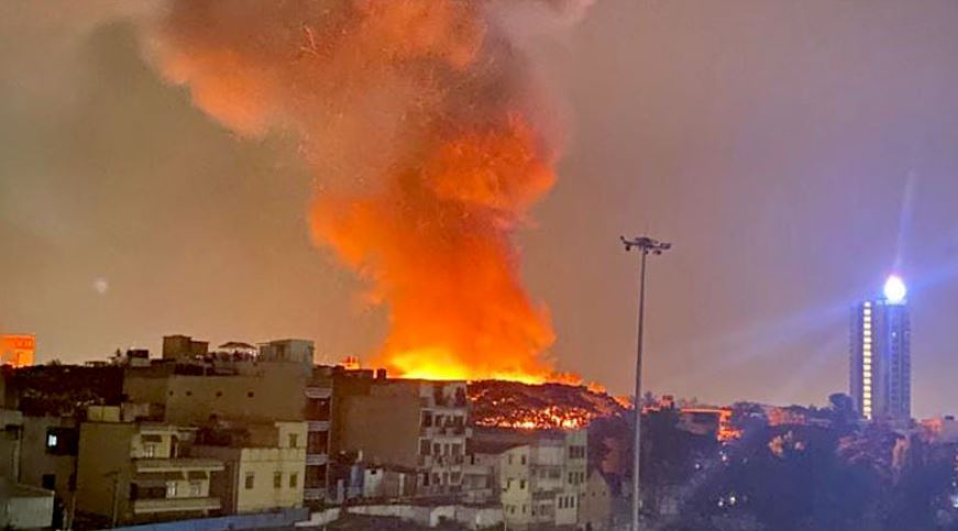 ಬೆಂಗಳೂರಲ್ಲಿ ಭಾರೀ ಅಗ್ನಿ ಅವಘಡ!