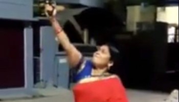 ದೀಪ ಹಚ್ಚಿ ಅಂದ್ರೆ ಗುಂಡು ಹಾರಿಸಿದ ಬಿಜೆಪಿ ನಾಯಕಿ..!