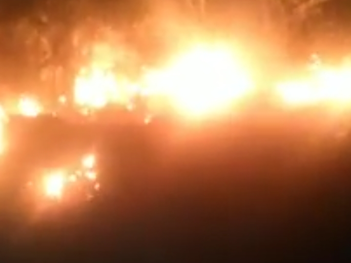 9 ಗಂಟೆಗೆ ಗುಡ್ಡಕ್ಕೆ ಬೆಂಕಿ ಹಚ್ಚಿದ ಕಿಡಿಗೇಡಿಗಳು!