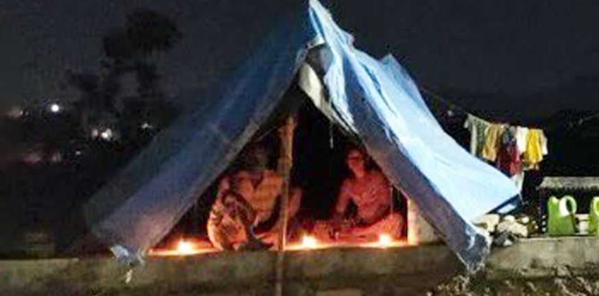 ಸೂರಿಲ್ಲದವರೂ ಕೂಡ ಪ್ರಧಾನಿ ಕರೆಗೆ ಸ್ಪಂದಿಸಿ ದೀಪ ಬೆಳಗಿಸಿದರು..!