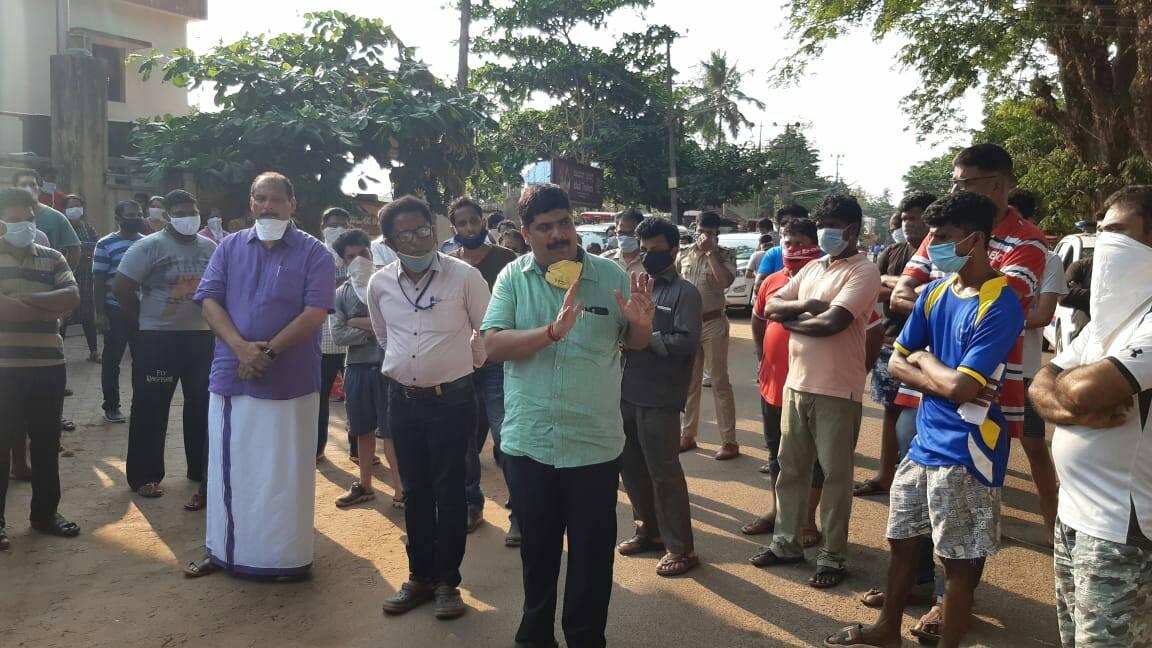 ಕೊರೊನಾ ಸೋಂಕಿತ ವ್ಯಕ್ತಿಗಳ ಶವ ಸಂಸ್ಕಾರದ ವಿಚಾರವಾಗಿ ನಾಗರಿಕರೊಂದಿಗೆ ಚರ್ಚೆ…