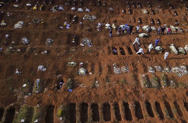 ಕೊರೋನಾ ಅಟ್ಟಹಾಸ – ವಿಶ್ವದಲ್ಲೇ ಎರಡನೇ ಸ್ಥಾನಕ್ಕೇರಿದ ಬ್ರೆಜಿಲ್…