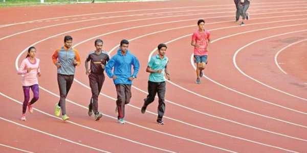 ಕ್ರೀಡಾಂಗಣಕ್ಕಿಳಿದ ಟ್ರ್ಯಾಕ್ ಆಂಡ್ ಫೀಲ್ಡ್ ಅಥ್ಲೀಟ್‍ಗಳು..