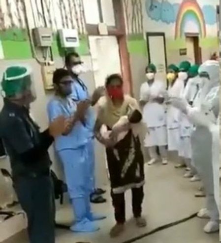 ಕೊರೋನಾ ‌ವಿರುದ್ದ ಗೆದ್ದ 36 ದಿನದ ಕಂದಮ್ಮ