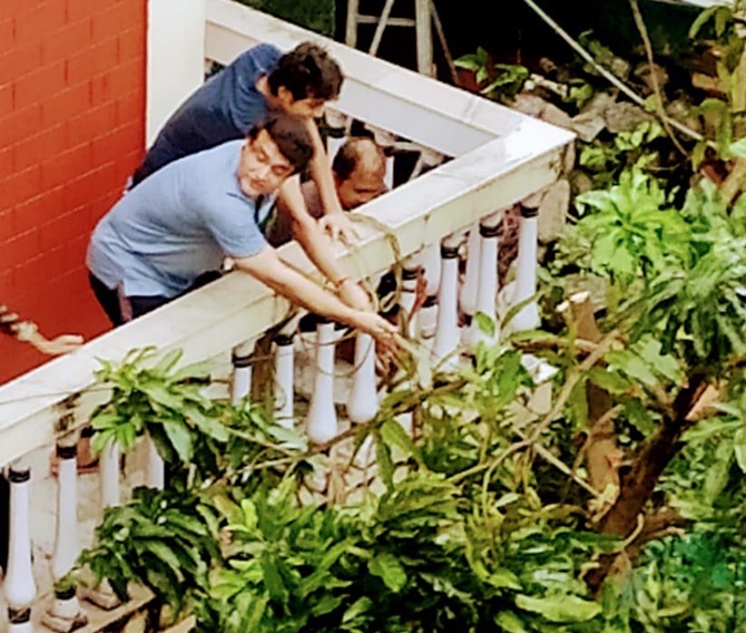 ಅಂದು ಲಾಡ್ರ್ಸ್ ಬಾಲ್ಕನಿ…. ಇಂದು ಮನೆಯ ಬಾಲ್ಕನಿ… ಇದು ದಾದಾನ ಬಾಲ್ಕನಿ ಪ್ರೀತಿ…!