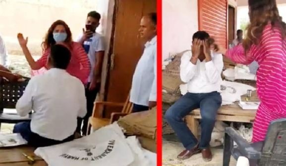 ಸರ್ಕಾರಿ ಅಧಿಕಾರಿಗೆ ಚಪ್ಪಲಿಯಿಂದ ಹೊಡೆದ ಬಿಜೆಪಿ ನಾಯಕಿ ಸೋನಾಲಿ ಫೋಗಟ್…