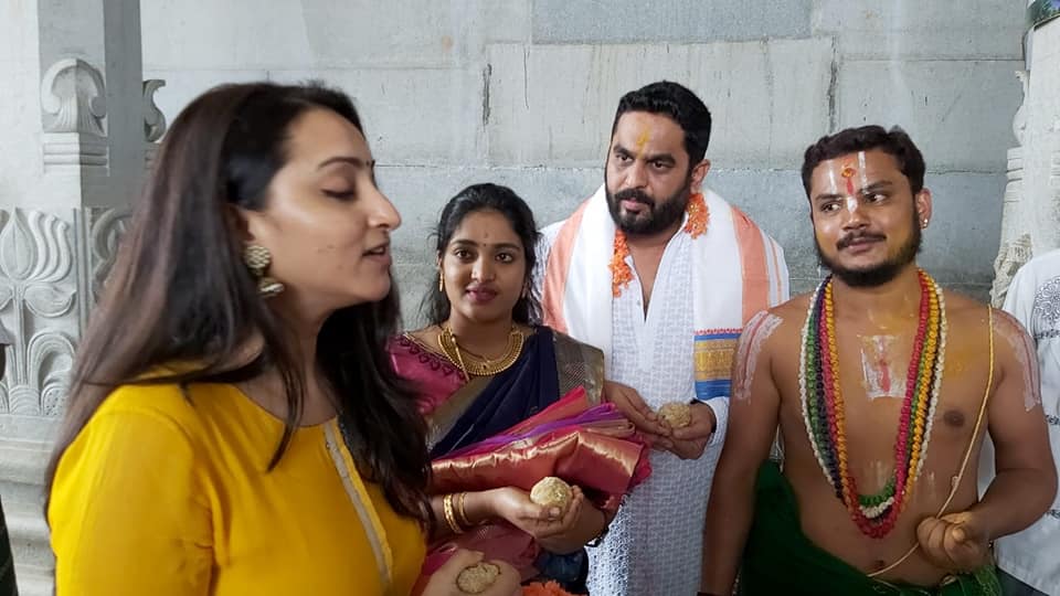 ಭೂವರಾಹಸ್ವಾಮಿಗೆ ವಿಶೇಷ ಪೂಜೆ ಸಲ್ಲಿಸಿದ ನಟಿ ಮೇಘನಾ ಗಾಂವ್ಕರ್