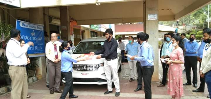 ಕೆನರಾ ಬ್ಯಾಂಕಿನಿಂದ  ಮಂಗಳೂರು ಸ್ಮಾರ್ಟ್ ಸಿಟಿ ಎಂ ಡಿ ಗೆ ದುಬಾರಿ ಕಾರು  ಗಿಫ್ಟ್ : ಗಿಫ್ಟ್ ಹಿಂದೆ ಅನುಮಾನದ ಹೊಗೆ