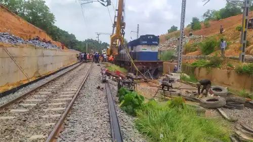 ಮಂಗಳೂರಿನ ಬಳಿ ಹಳಿ ತಪ್ಪಿದ ಶ್ರಮಿಕ್ ಸ್ಪೆಷಲ್ ರೈಲು