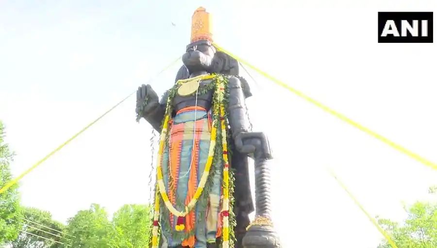 ಅಮೆರಿಕದ ಡೆಲವೇರ್ ನಲ್ಲಿ ಬೃಹತ್ ಹನುಮಂತನ ಪ್ರತಿಮೆಯ ಪ್ರತಿಷ್ಠಾಪನೆ