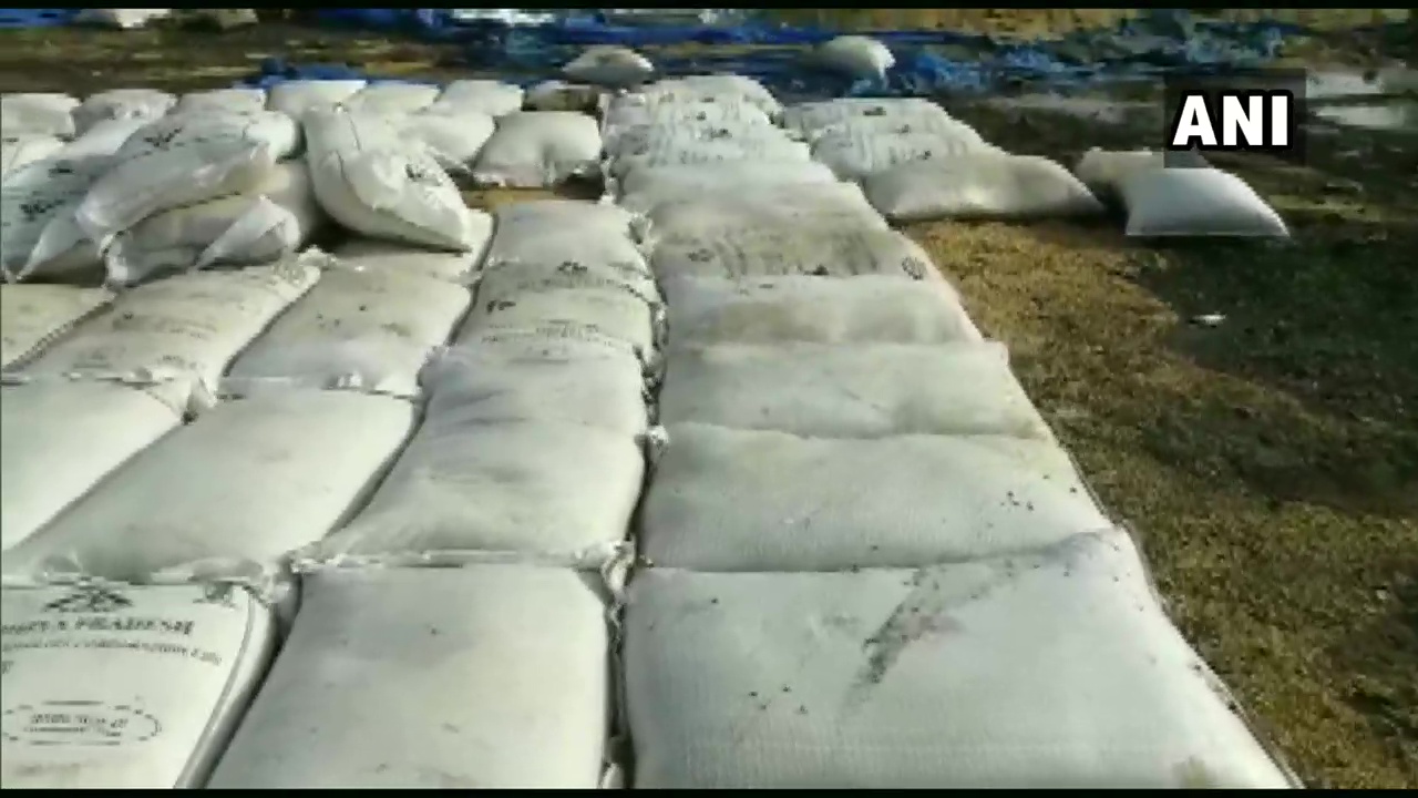 ಮಳೆಗೆ ಕೊಚ್ಚಿ ಹೋಯ್ತು ಲಕ್ಷ ಲಕ್ಷ ಟನ್ ಗೋದಿ..! | ಮಳೆ ಅವಾಂತರ