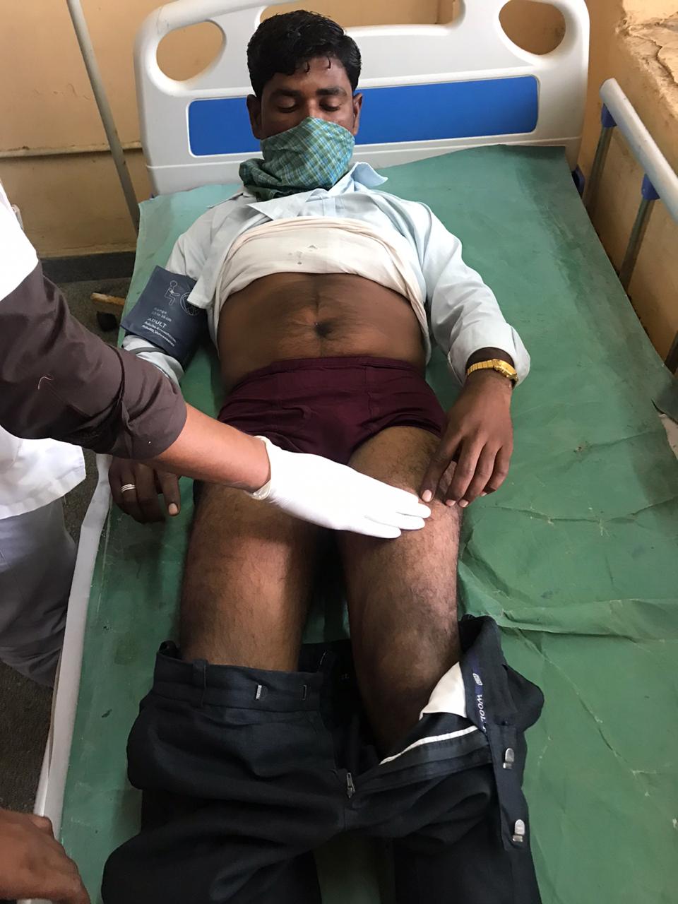 ಕಲಬುರಗಿಯಲ್ಲಿ ಚಾಲಕನಿಗೆ ಮನಬಂದಂತೆ ಥಳಿಸಿದ ಪೊಲೀಸ್ ಸಿಬ್ಬಂದಿ..!