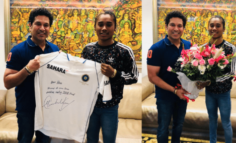 ಚಿನ್ನದ ಹುಡುಗಿ ಹಿಮಾ ದಾಸ್‍ಗೆ ಸ್ಪೂರ್ತಿಯಾದ ಕ್ರಿಕೆಟ್ ದೇವ್ರು ಸಚಿನ್ ತೆಂಡುಲ್ಕರ್..!